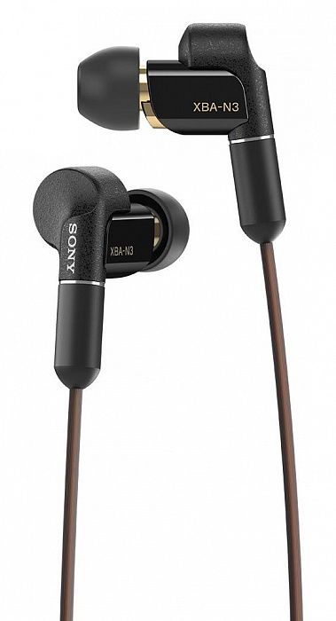 Внутриканальные наушники Sony XBA-N3AP (Black) купить в интернет-магазине icover