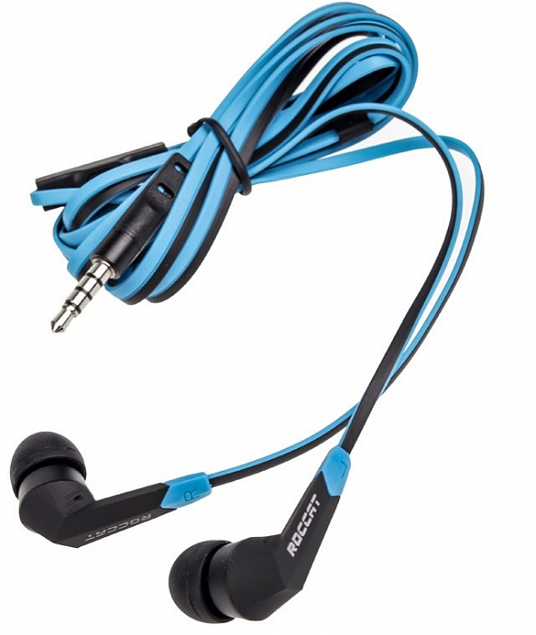 Roccat Syva (ROC-14-100) - проводная гарнитура (Black/Blue) купить в интернет-магазине icover