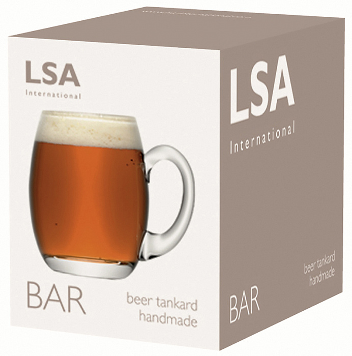 Кружка для пива высокая округлая LSA International Bar 500 мл купить в интернет-магазине icover