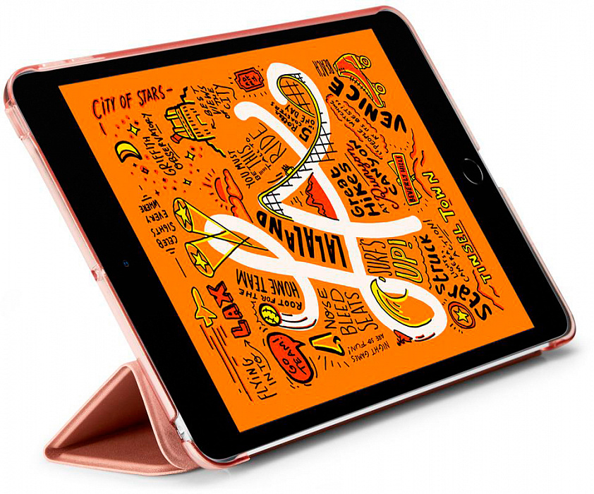 Чехол Spigen Smart Fold (051CS26113) для iPad mini 5 (Rose Gold) купить в интернет-магазине icover
