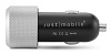 Автомобильное зарядное устройство Just Mobile Highway Max CC-128 (Black/Silver) купить в интернет-магазине icover