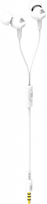 Наушники с микрофоном JBL C100si (White) купить в интернет-магазине icover