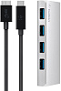 Belkin USB 3.0 4 Port Hub (F4U088VF) - USB-концентратор (Silver) купить в интернет-магазине icover