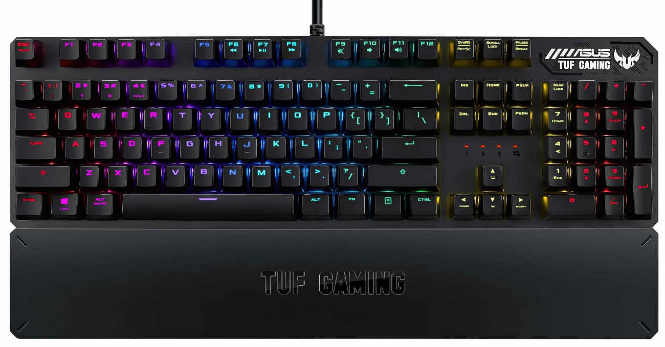 Игровая клавиатура Asus TUF Gaming K3 Kailh Brown 90MP01Q1-BKRA00 (Black) купить в интернет-магазине icover