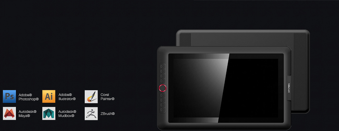 Интерактивный монитор-планшет XP-Pen Artist 15.6 Pro (Black) купить в интернет-магазине icover