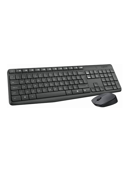Беспроводной комплект мышь + клавиатура Logitech MK235 920-007949 (Black) купить в интернет-магазине icover