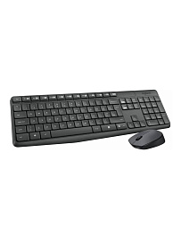 Беспроводной комплект мышь + клавиатура Logitech MK235 920-007949 (Black) купить в интернет-магазине icover