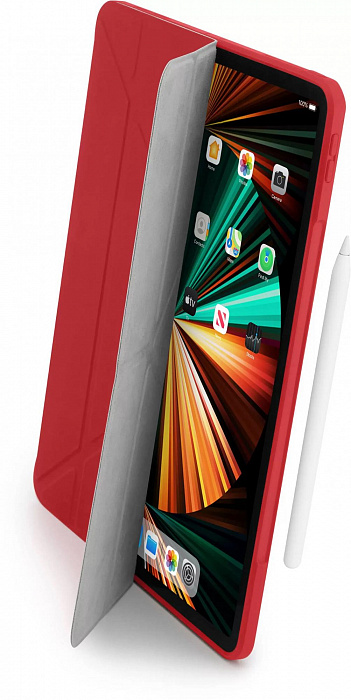 Чехол Pipetto Origami (PI39-53-R) для iPad Pro 12.9" 2018-2021 (Red) купить в интернет-магазине icover