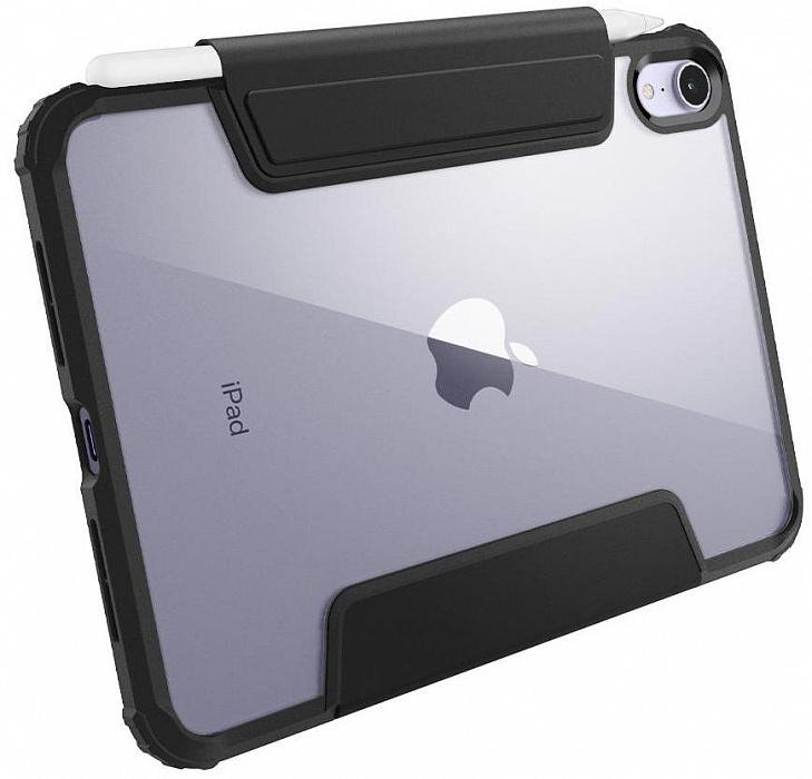 Чехол Spigen Ultra Hybrid Pro (ACS03765) для iPad mini 6 (Black) купить в интернет-магазине icover