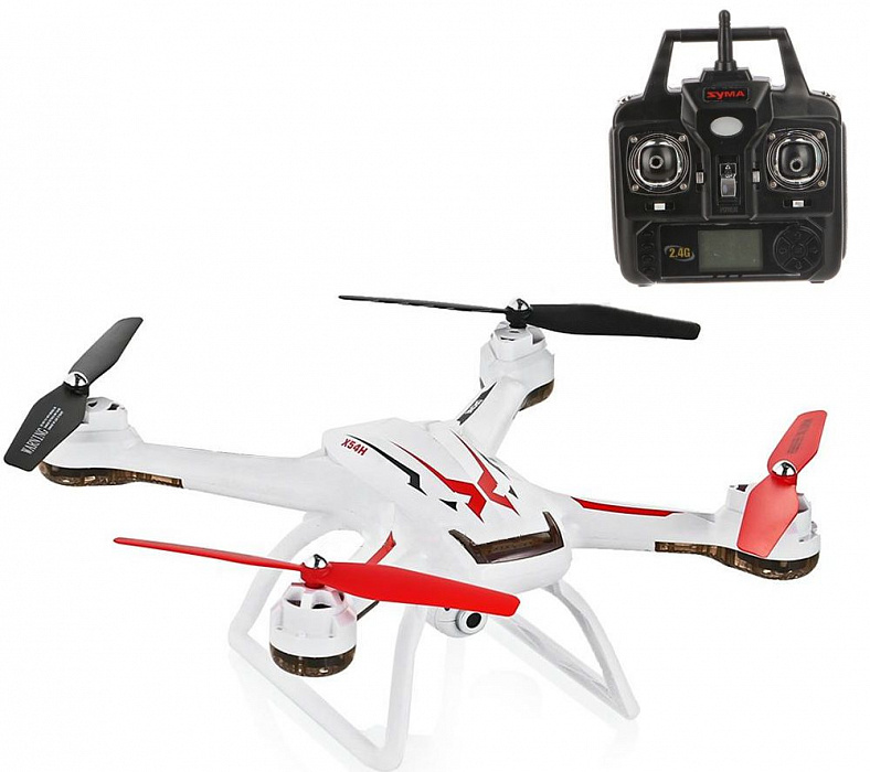 Syma X54HC - квадрокоптер с барометром + видеокамерой HD RTF (White) купить в интернет-магазине icover