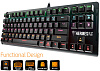 Игровая клавиатура Gamdias Hermes E2 Black Switch (Black) купить в интернет-магазине icover