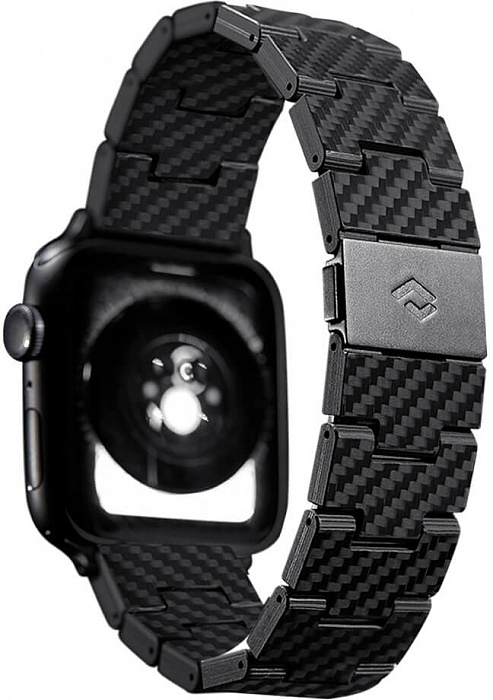 Ремешок Pitaka Carbon Fiber Retro для Apple Watch Series SE/7-1 42/44/45 mm (AWB1004) купить в интернет-магазине icover
