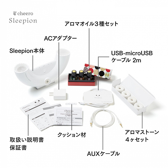 Гаджет для здорового сна Cheero Sleepion (White) купить в интернет-магазине icover