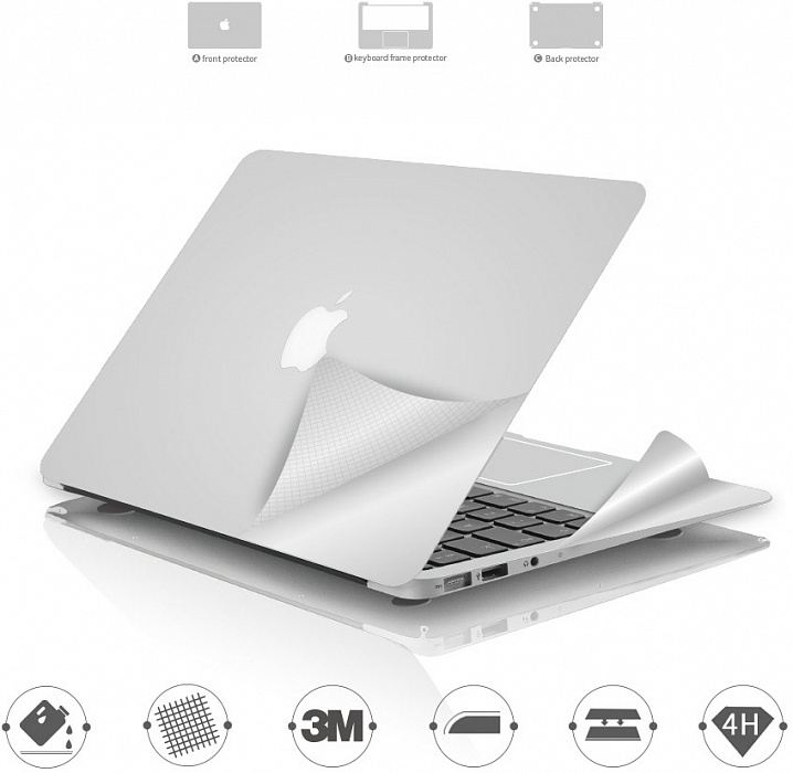 Защитная пленка Wiwu для MacBook Pro 13 Retina (Space Grey) купить в интернет-магазине icover