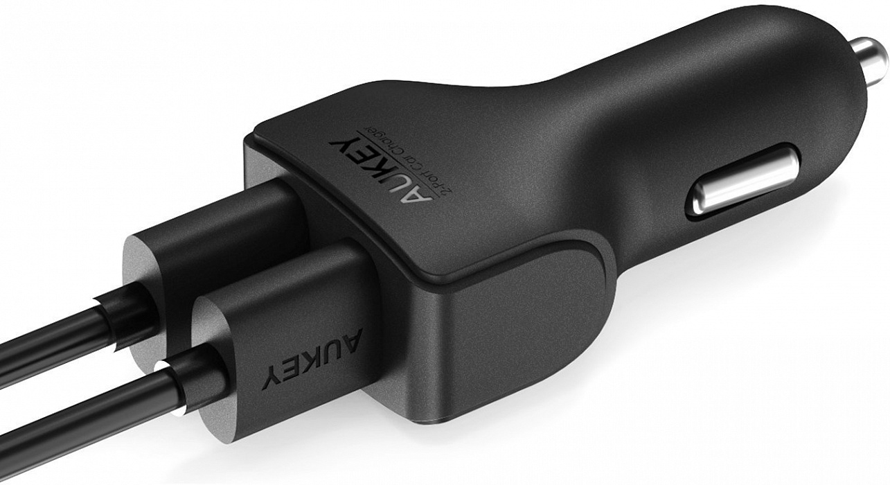 Автомобильное зарядное устройство Aukey CC-S3 (Black) купить в интернет-магазине icover