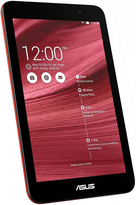 Планшет Asus MeMO Pad 7 8Gb ME176CX (Red) купить в интернет-магазине icover