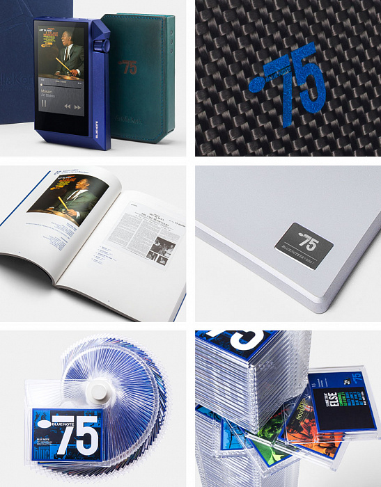 iRiver Astell&Kern AK240 256Gb Blue Note Limited Edition - цифровой плеер купить в интернет-магазине icover