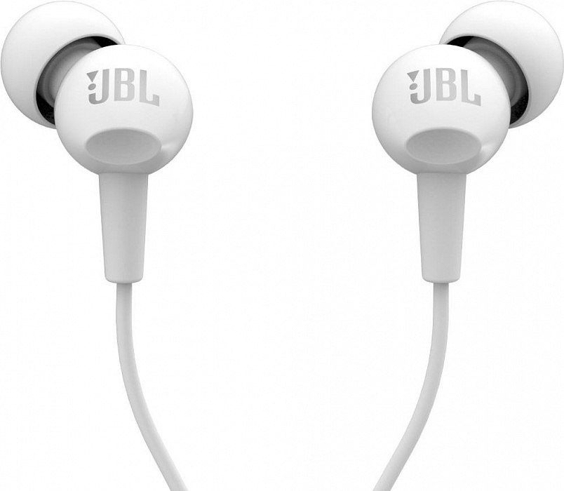 Наушники с микрофоном JBL C100si (White) купить в интернет-магазине icover
