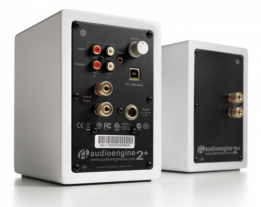 Audioengine A2+ - акустическая система (White) купить в интернет-магазине icover