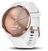 Умные часы Garmin Vivomove HR Sport S/M 010-01850-22 (Rose Gold/White) купить в интернет-магазине icover