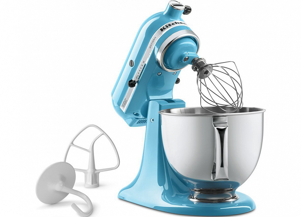 Планетарный миксер KitchenAid Artisan 5KSM150PSECL (Crystal Blue) купить в интернет-магазине icover