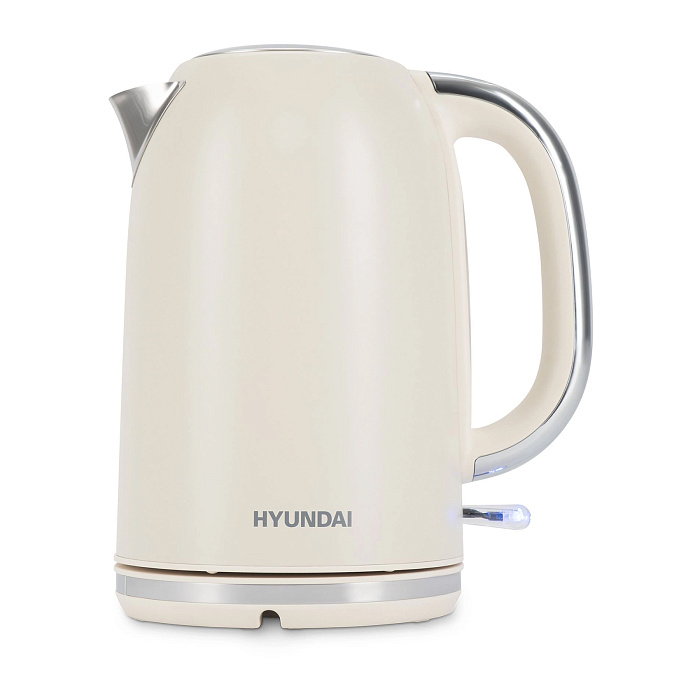 Чайник электрический Hyundai HYK-S9900 1.7л 2200Вт (Milky/Silver) купить в интернет-магазине icover