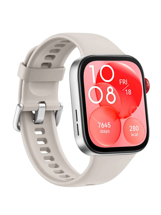 Умные часы Huawei Watch FIT 3 SLO-B09 (Moon White) купить в интернет-магазине icover
