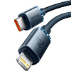 Кабель Baseus Crystal Shine (CAJY000303) Type-C/Lightning 20W 2m (Blue) купить в интернет-магазине icover