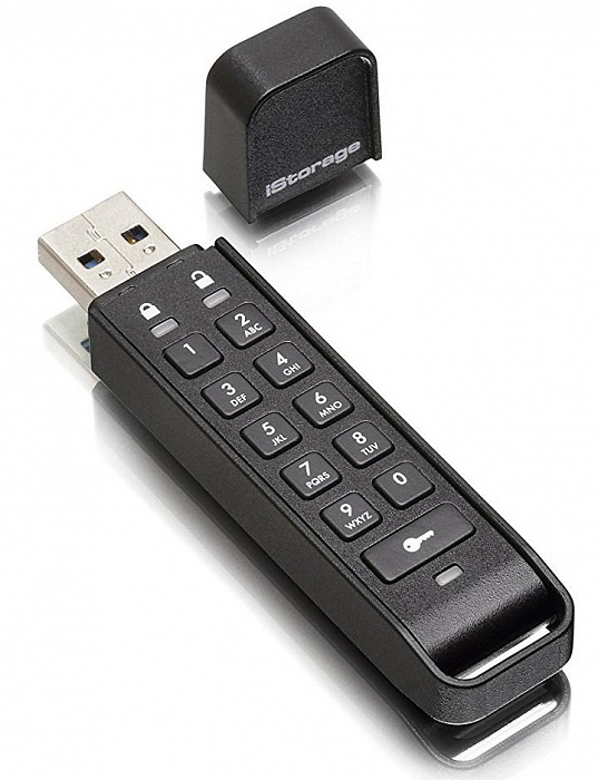 Флеш-накопитель iStorage DatAshur Personal2 64Gb (Black) купить в интернет-магазине icover