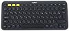 Беспроводная клавиатура Logitech K380 Wireless Bluetooth Keyboard 920-007584 (Dark Grey) купить в интернет-магазине icover
