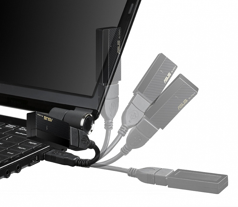 Asus WL-167G v3 - беспроводной USB адаптер купить в интернет-магазине icover