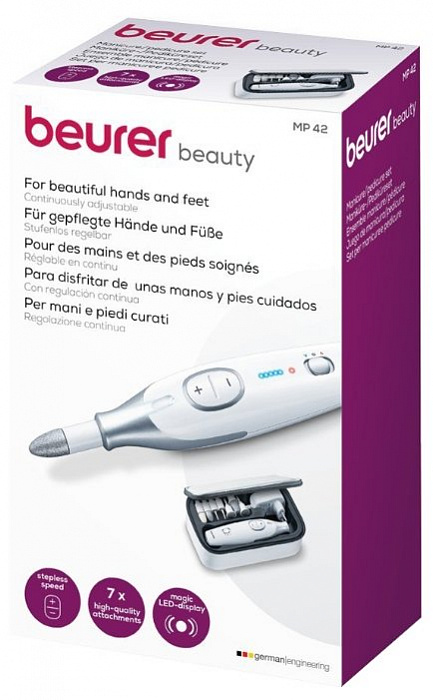 Набор для маникюра и педикюра Beurer MP 42 (White) купить в интернет-магазине icover