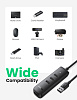 Хаб Ugreen CM416 (80657) USB 3.0 4-Port Hub (Black) купить в интернет-магазине icover