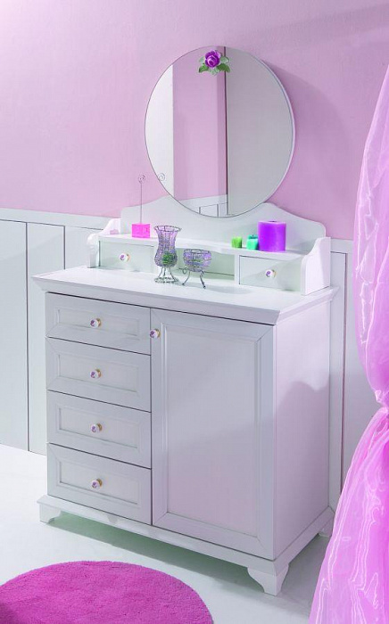 Dogtas Secret Garden SG-1201 - бельевой комод (White) купить в интернет-магазине icover