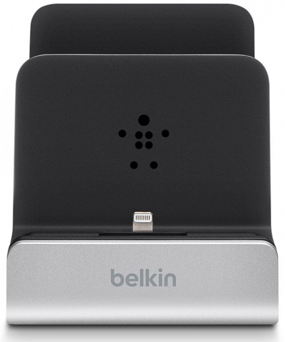 Belkin Dual Lightning Charging Dock (F8J135VF) - док-станция для iPhone и iPad (Black/Silver) купить в интернет-магазине icover