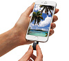 Флеш-накопитель SanDisk iXpand 16Gb USB 3.0/Lightning SDIX30C-016G-GN6NN (Silver) купить в интернет-магазине icover