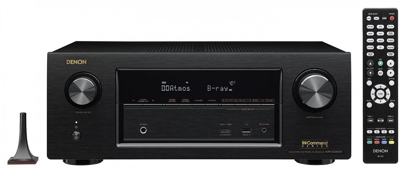 Denon AVR-X2300W - AV-ресивер (Black) купить в интернет-магазине icover