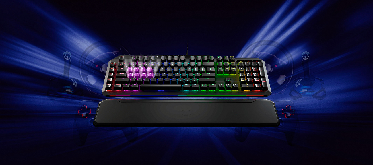 Игровая клавиатура Cooler Master MasterKeys MK850 (MK-850-GKCR1-RU) купить в интернет-магазине icover