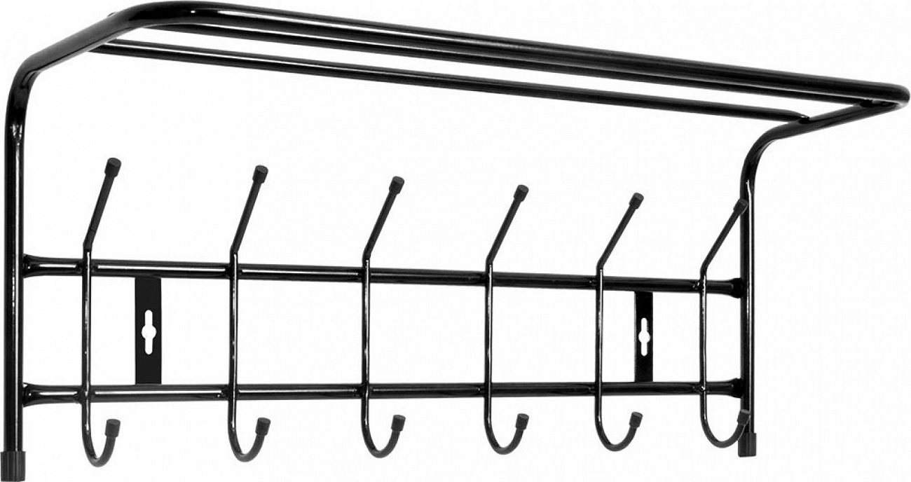 Настенная вешалка НИКА ВП6 (Black) купить в интернет-магазине icover
