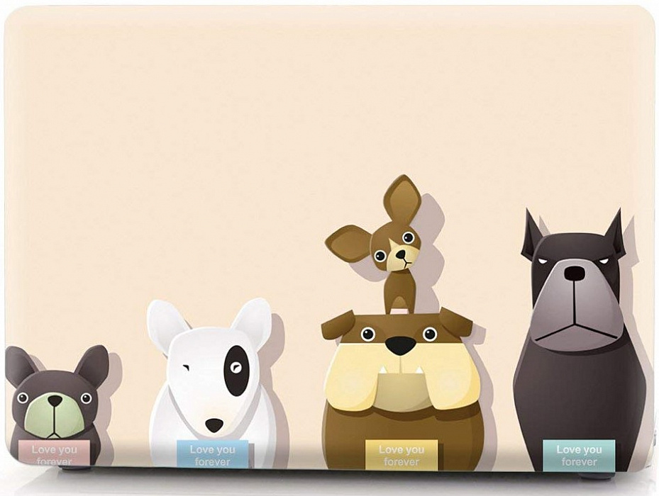 Накладка i-Blason Cover для MacBook Air 13 (Dog Family) купить в интернет-магазине icover