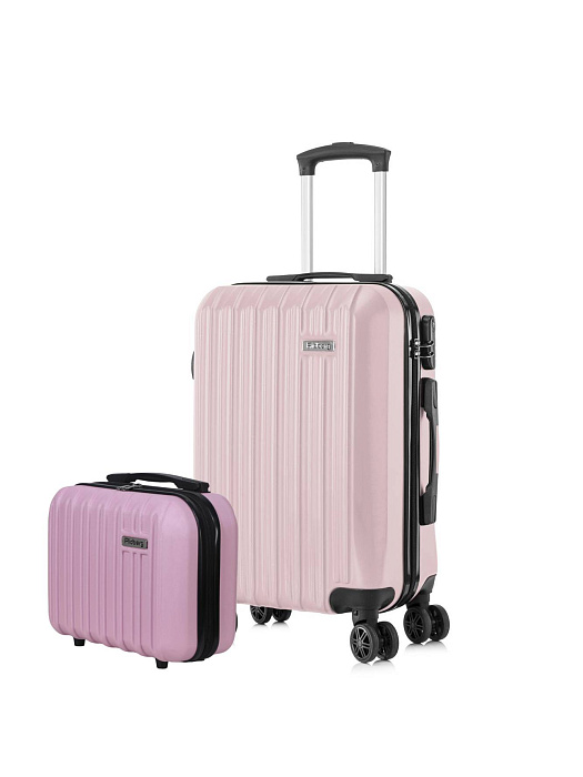 Комплект чемоданов Ridberg Discover L+BB (Light Pink) купить в интернет-магазине icover