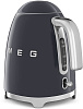 Электрический чайник Smeg KLF03GREU (Grey) купить в интернет-магазине icover