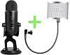 Микрофон Blue Microphones Yeti + поп-фильтр The Pop (Blackout) купить в интернет-магазине icover