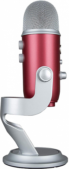 Конденсаторный микрофон Blue Microphones Yeti (Steel Red) купить в интернет-магазине icover