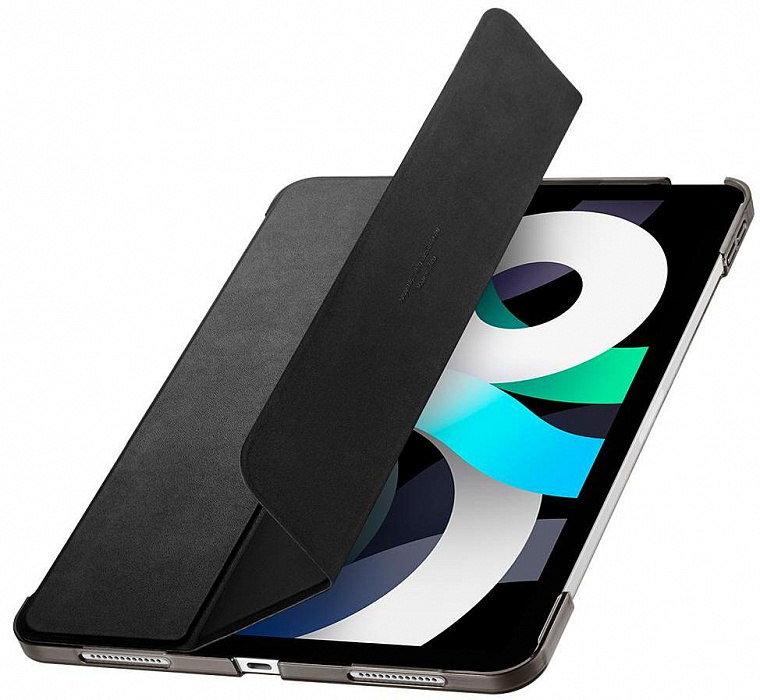 Чехол Spigen Smart Fold (ACS02050) для iPad Air 10.9'' 2020 (Black) купить в интернет-магазине icover