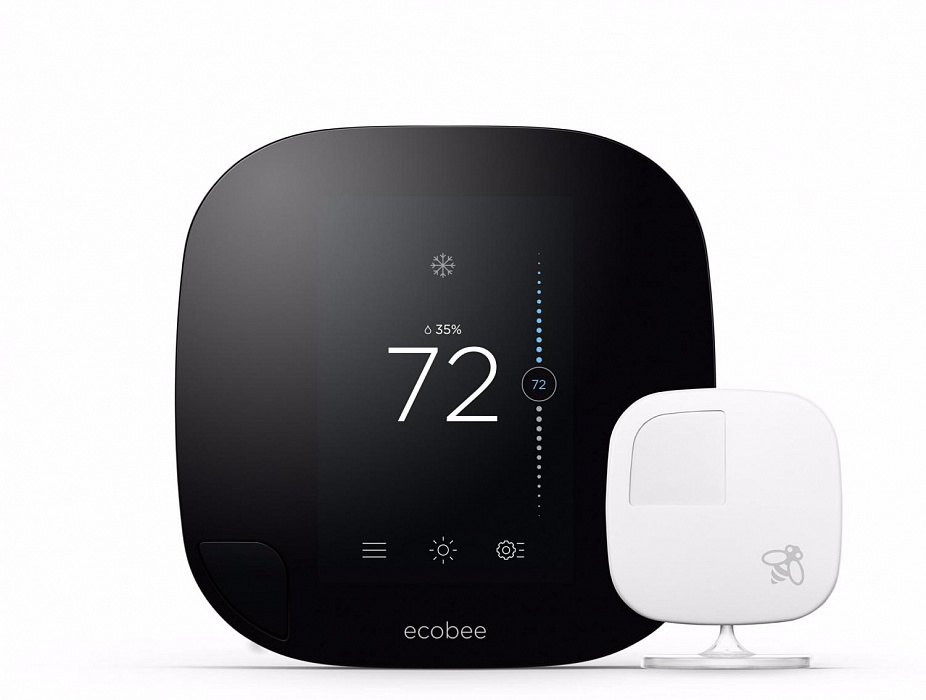 Ecobee3 Smart Thermostat Wi-Fi - умный термостат (Black) купить в интернет-магазине icover