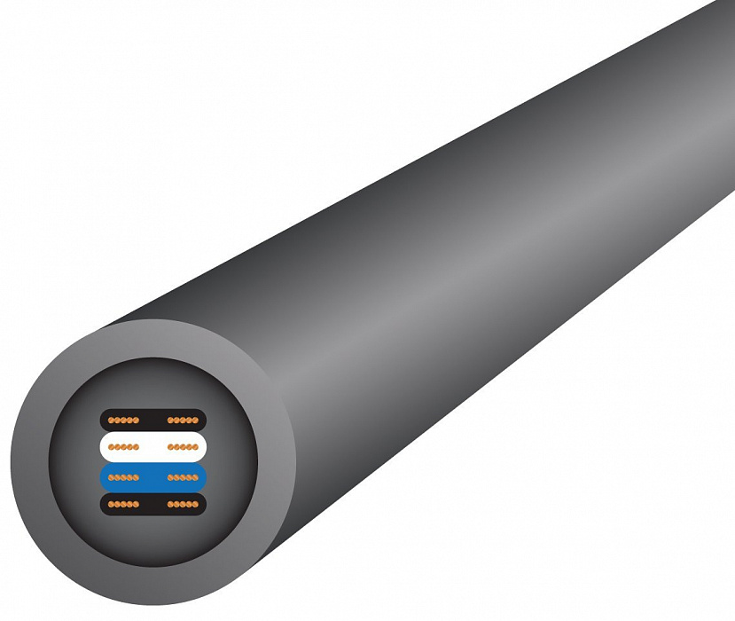 Wireworld Equinox 7 Balanced Audio Interconnect 0.5m (QBI0.5M-7) - акустический кабель XLR-XLR купить в интернет-магазине icover