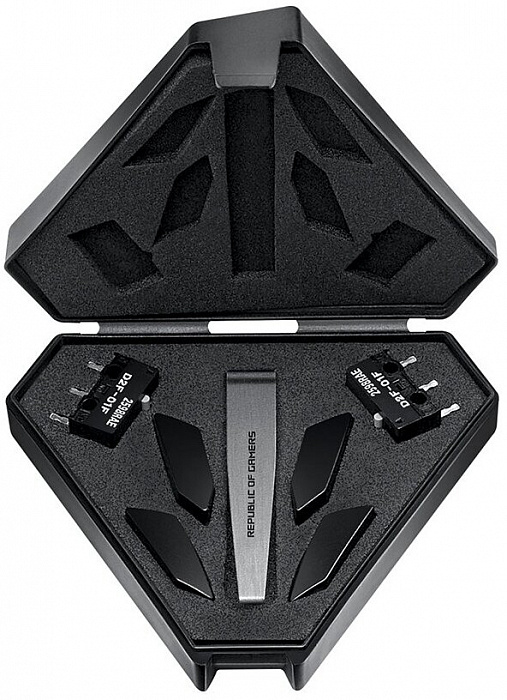 Беспроводная игровая мышь Asus ROG Pugio II 90MP01L0-BMUA00 (Black) купить в интернет-магазине icover