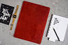 Кожаный чехол Stoneguard 511 для MacBook 12 (Red) купить в интернет-магазине icover