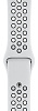 Ремешок Apple Nike Sport (MX8F2) для Apple Watch Series SE/6/2/3/4/5 44 mm (Pure Platinum/Black) купить в интернет-магазине icover